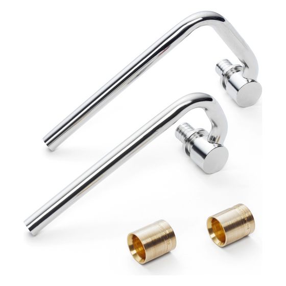 Rehau Sockelleisten Endgarnitur-Set Rautitan 16x12mm, rechts