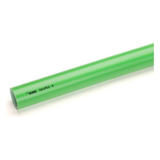 Rehau Raupex-K Rohr, SDR 11, Durchmesser 25mm, Stärke 2,3mm, Ringbund 100m, Grün