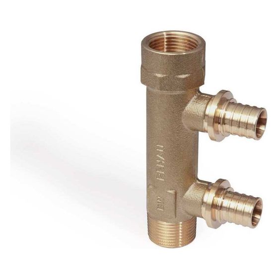 Rehau Schiebehülsenverteiler Rautitan RXplus 2-fach, 16xR/Rp 3/4