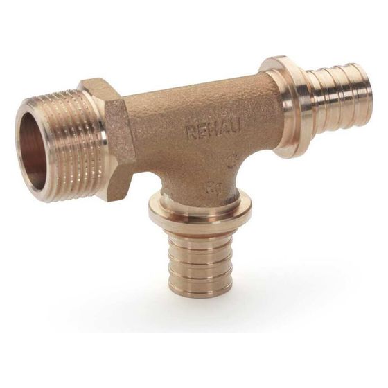 Rehau T-Stück Rautitan RXplus, 16mm x 16mm x R 1/2