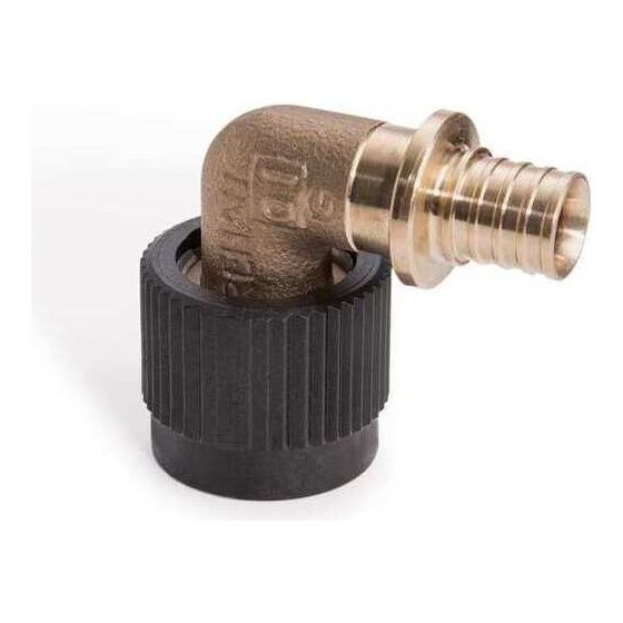 Rehau Winkelübergang Rautitan RXplus, 16mm x MeplaFix, Rotguss