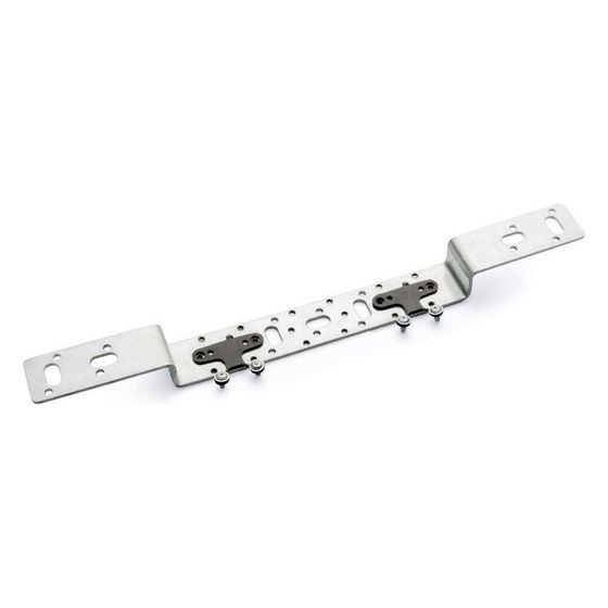Rehau Halter O 75/150, für Doppelanschluss, inkl. 2 EPDM-Dämmscheiben und 4 Schrauben M5