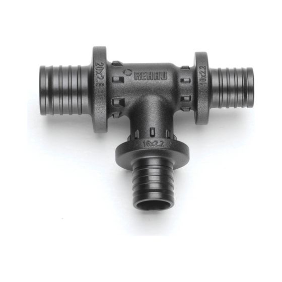 Rehau T-Stück Rautitan PX, mit Zentriernocken, 20x16x16mm