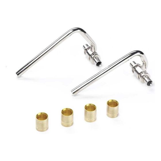 Rehau Sockelleisten Anschlussgarnitur-Set Rautitan 20x12x20mm