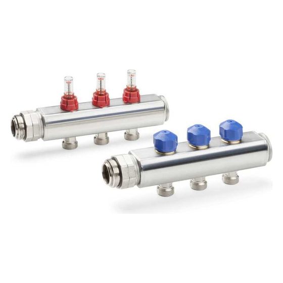 Rehau Rautherm Industrieverteiler IM-D S 32 Erweiterungsset, 3 Heizkreise
