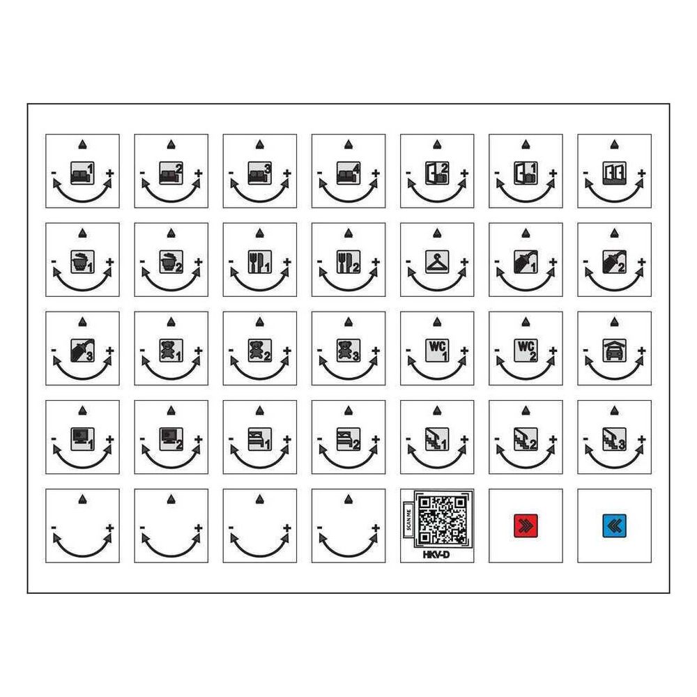 Rehau Bezeichnungsbogen HKV-D Easyflow mit QR-Code... REHAU-13767681001 4068767636074 (Abb. 2)