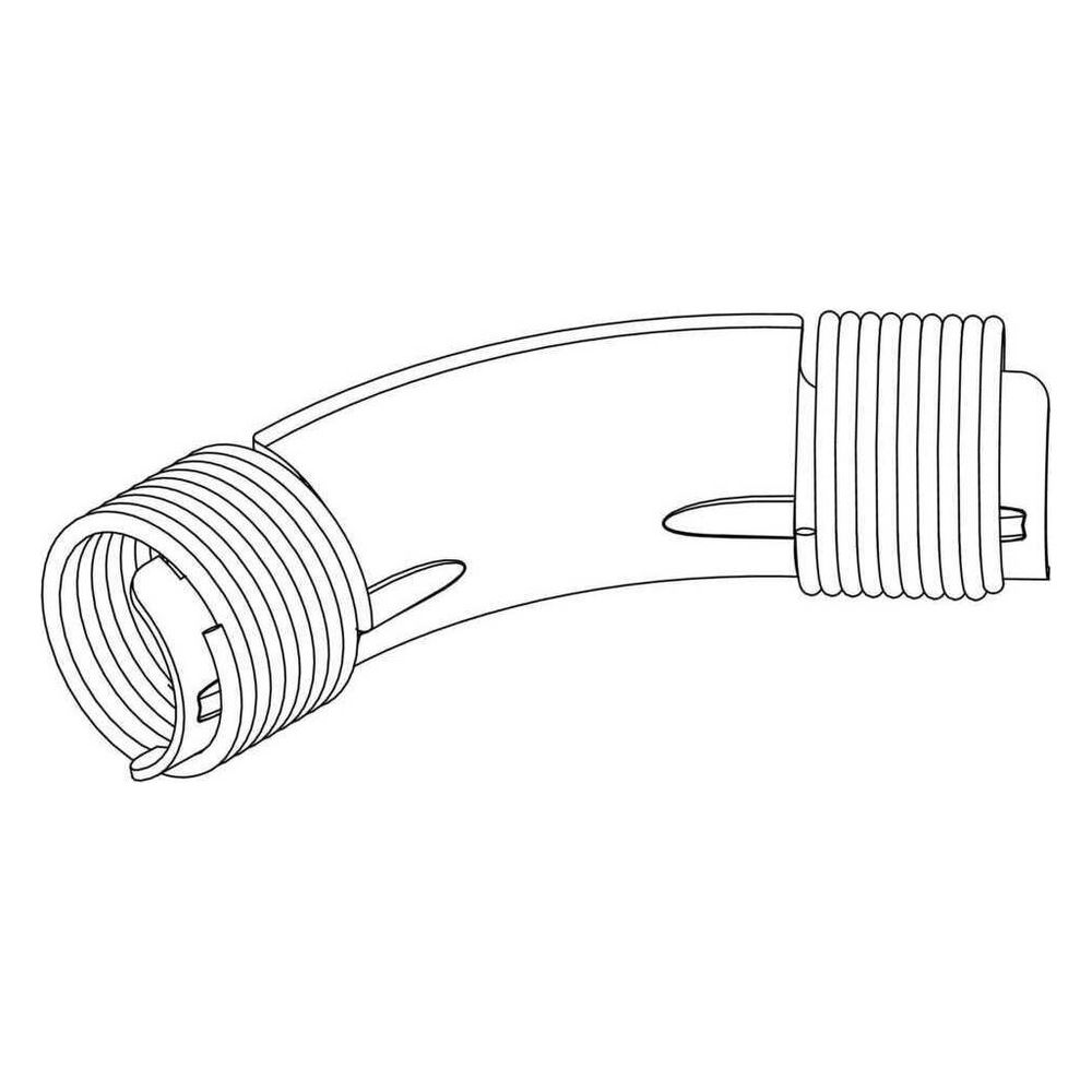 Rehau Rohrführungsbogen 20mm, 45 Grad, Stahl verzinkt, für Sanitär... REHAU-11391311002 4007360031145 (Abb. 3)
