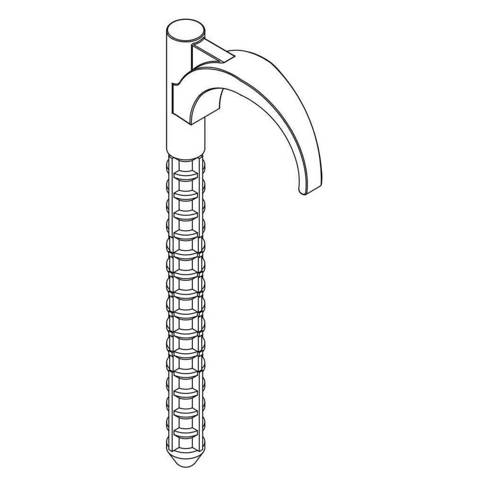 Rehau Dübelhaken für 1 Rohr, 12573781002... REHAU-12573781002 4007360032661 (Abb. 2)