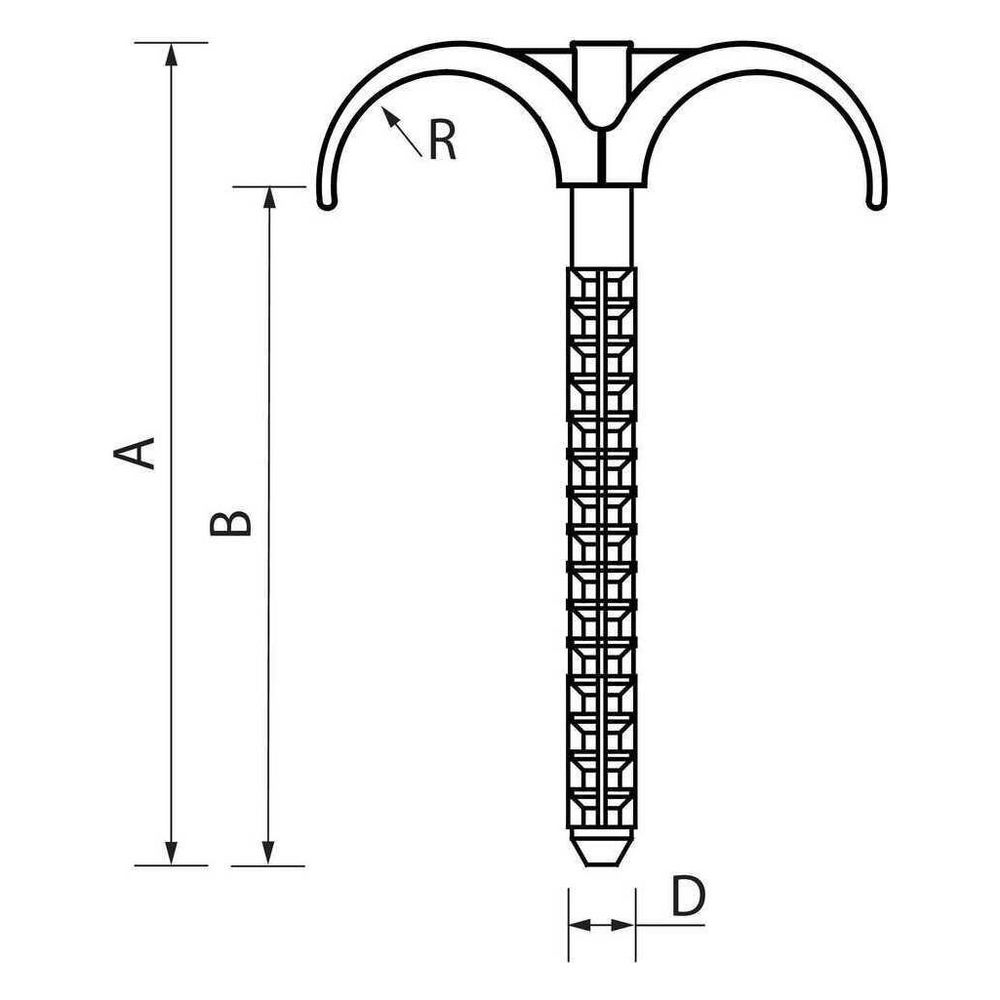 Rehau Dübelhaken für 2 Rohre, 12573881002... REHAU-12573881002 4007360032678 (Abb. 3)