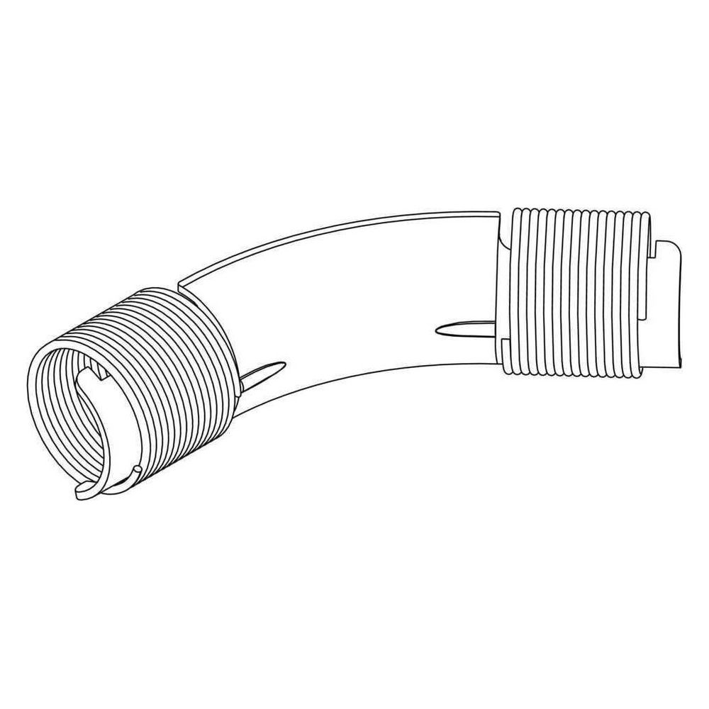 Rehau Rohrführungsbogen 32mm, 45 Grad, Stahl verzinkt, für Sanitär... REHAU-11389211002 4007360031169 (Abb. 4)
