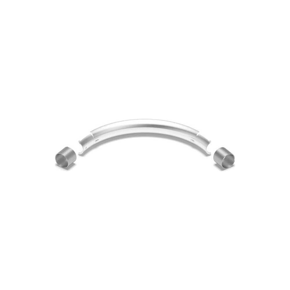 Rehau Rohrführungsbogen 32mm, 90 Grad, Stahl verzinkt, für Heizung... REHAU-12611531001 4007360041830 (Abb. 2)