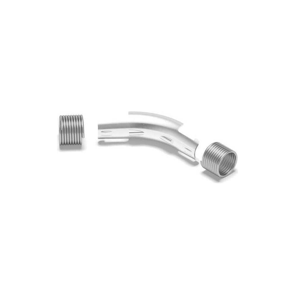 Rehau Rohrführungsbogen 16mm, 45 Grad, Stahl verzinkt, für Sanitär... REHAU-11391211002 4007360031138 (Abb. 2)