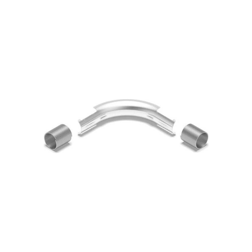 Rehau Rohrführungsbogen 25mm, 90 Grad, Stahl verzinkt, für Sanitär... REHAU-11383511002 4007360031114 (Abb. 2)