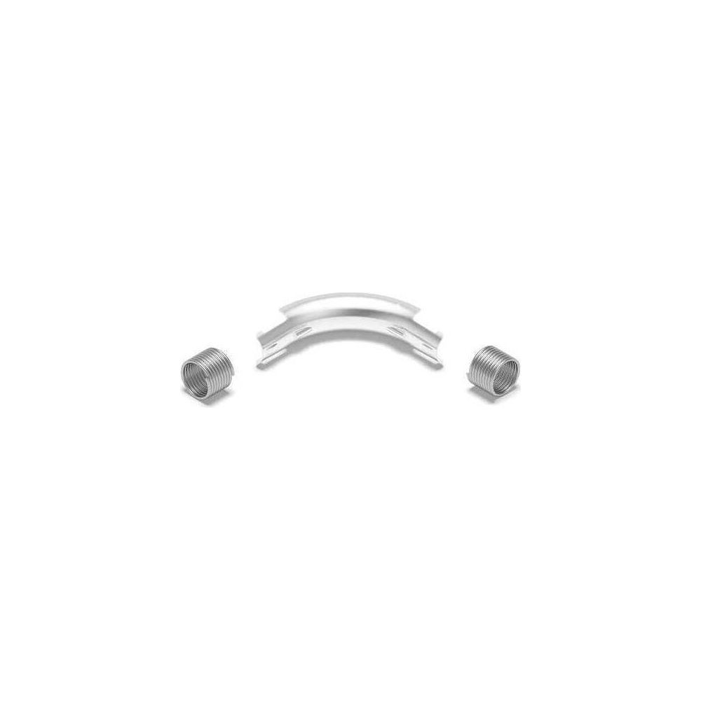 Rehau Rohrführungsbogen 16mm, 90 Grad, Stahl verzinkt, für Sanitär... REHAU-11388811002 4007360031091 (Abb. 2)