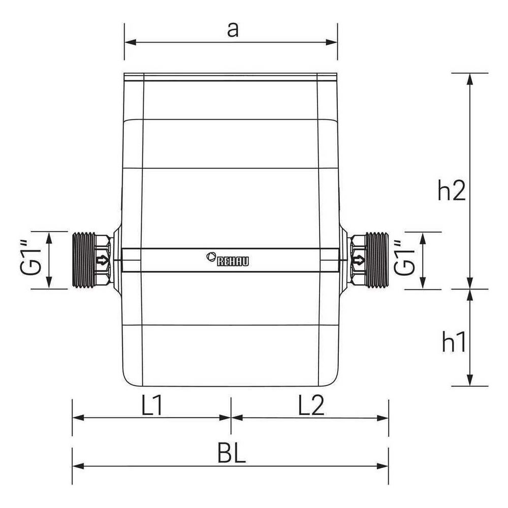Rehau Re.Guard 2.0 Wassersteuerung DN 20 - G 1", WiFi, automatische oder manuelle Ab... REHAU-14570001001 4064299742948 (Abb. 2)