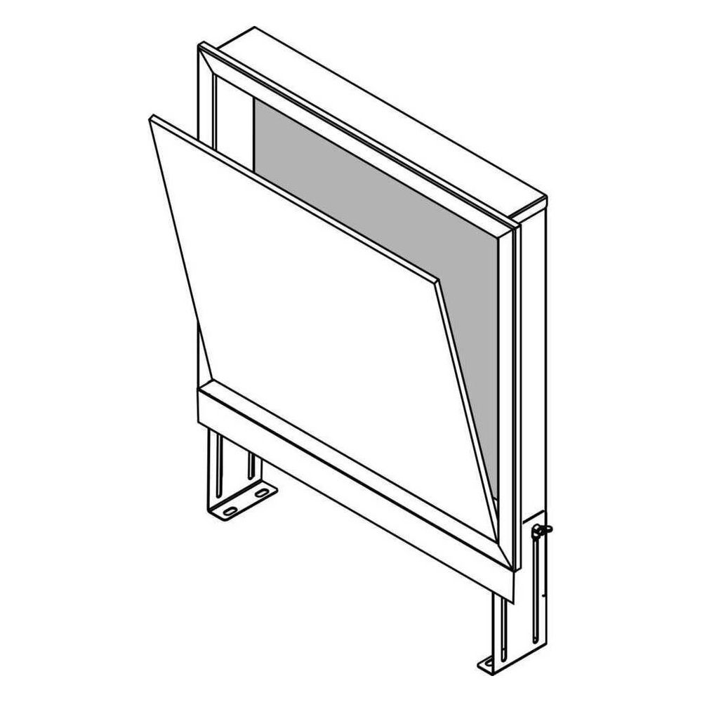 Rehau Revisionsklappe für Verteilerschrank UP 550, Blau-Grau... REHAU-13239201001 4059757532308 (Abb. 2)