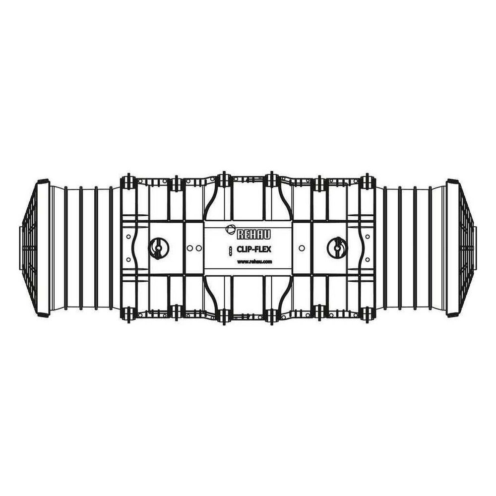 Rehau Clip-Flex I-Muffenset groß, 14504111001... REHAU-14504111001 4064299782647 (Abb. 4)