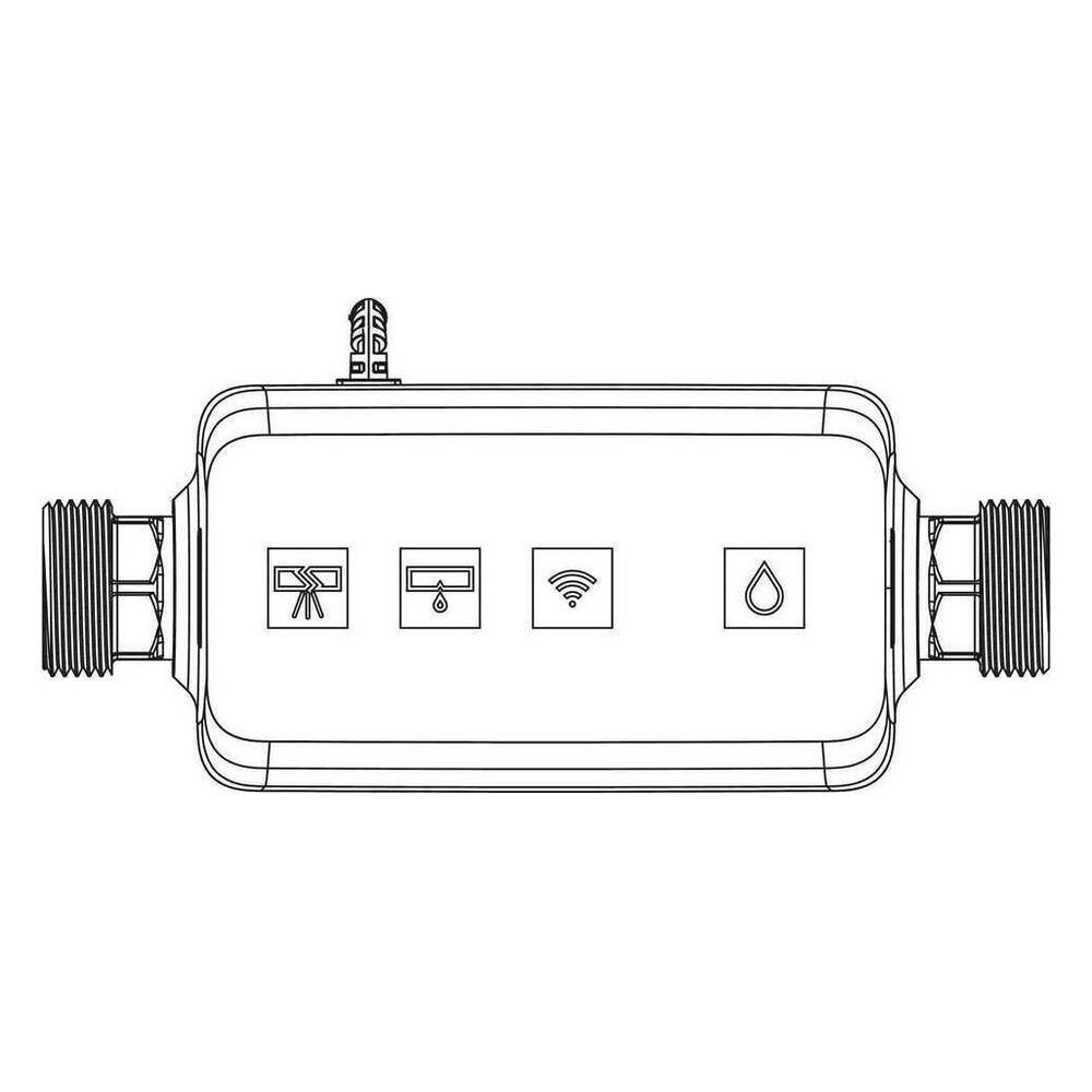 Rehau Re.Guard 2.0 Wassersteuerung DN 20 - G 1", WiFi, automatische oder manuelle Ab... REHAU-14570001001 4064299742948 (Abb. 4)