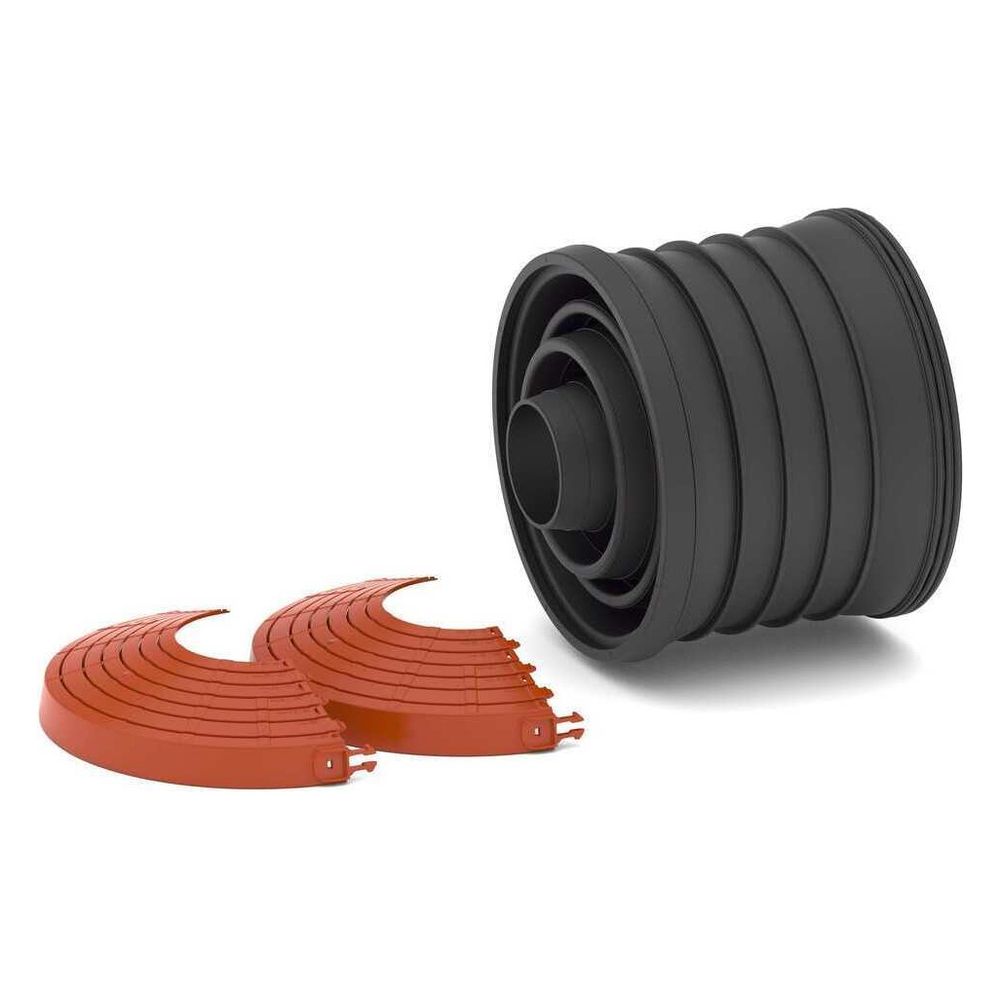 Rehau Clip-Flex Anschlussstutzen klein, 14507011001... REHAU-14507011001 4064299783316 (Abb. 2)