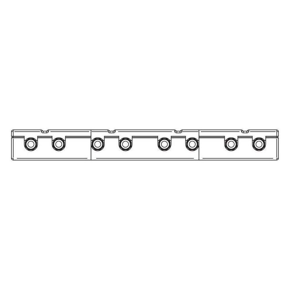 Rehau Verteilerbalken PGM, 4-fach, 13297641001... REHAU-13297641001 4061264959042 (Abb. 2)