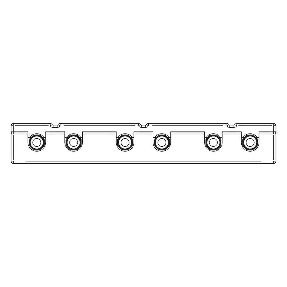Rehau Verteilerbalken PGM, 3-fach, 13059961001... REHAU-13059961001 4007360498276 (Abb. 2)