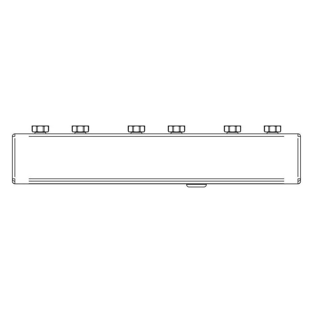 Rehau Verteilerbalken PGM, 3-fach, 13059961001... REHAU-13059961001 4007360498276 (Abb. 3)