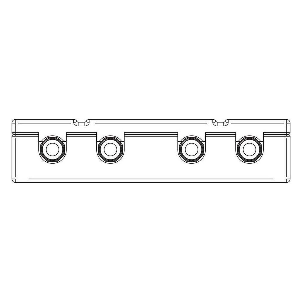 Rehau Verteilerbalken PGM, 2-fach, 13059941001... REHAU-13059941001 4007360498269 (Abb. 2)