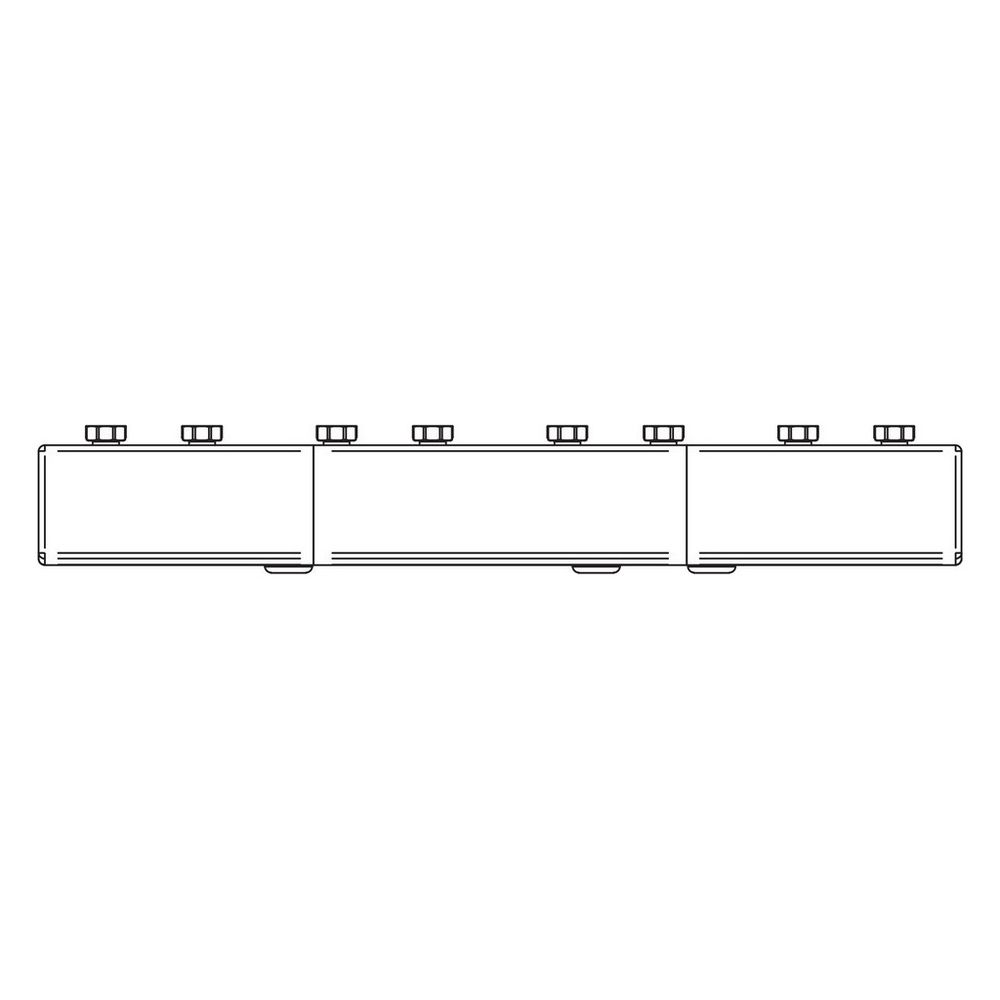 Rehau Verteilerbalken PGM, 4-fach, 13297641001... REHAU-13297641001 4061264959042 (Abb. 3)