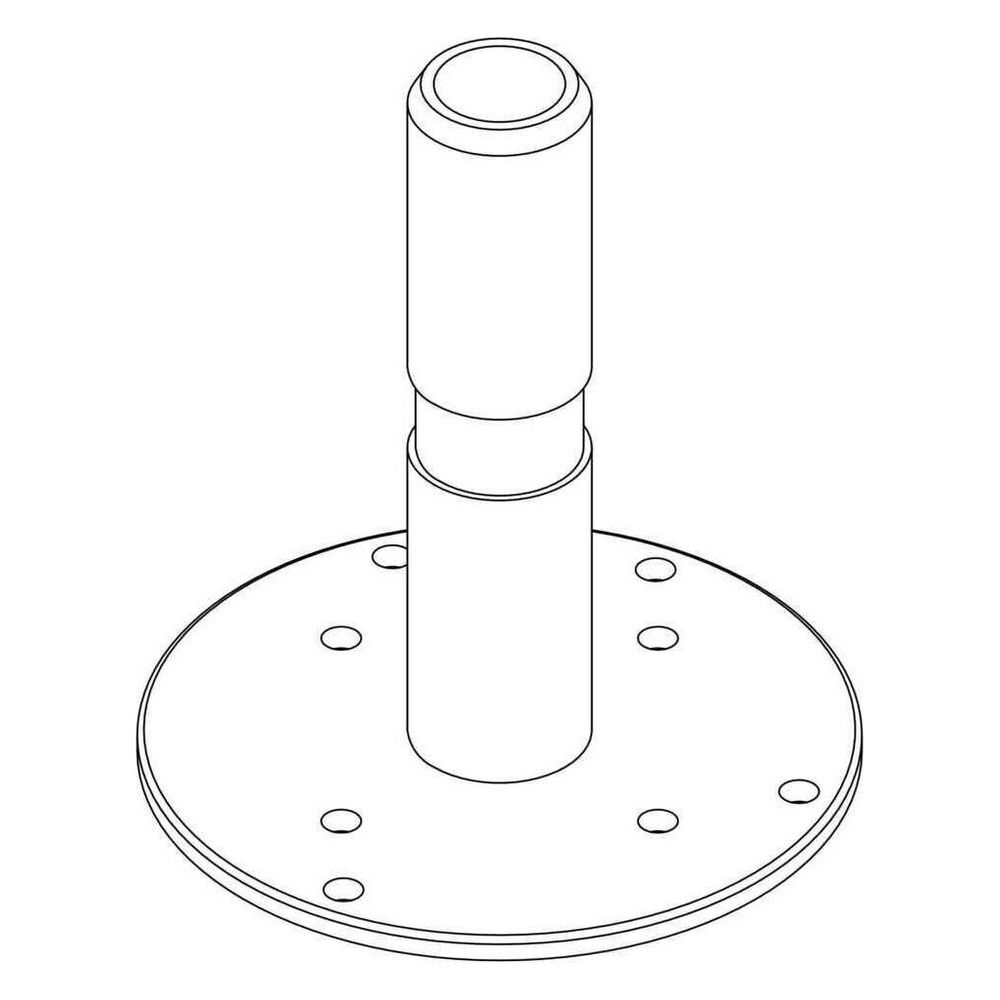 Rehau Fuß lang für Abrollvorrichtung kalt... REHAU-13861601001 4007360484200 (Abb. 2)