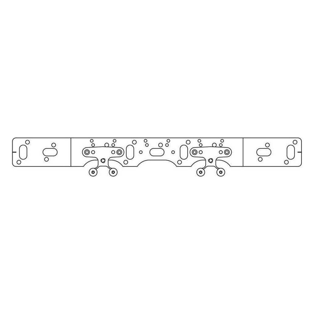 Rehau Halter O 75/150, Tiefe 48mm, inkl. 2 EPDM-Dämmscheiben und 4 Schrauben M5... REHAU-11055381008 4007360629434 (Abb. 4)