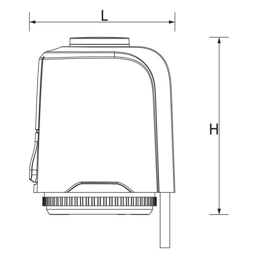 Rehau Stellantrieb UNI 24V, thermischer Zweipunkt-Antrieb für Regulierventile oder T... REHAU-13992761001 4067936343911 (Abb. 4)