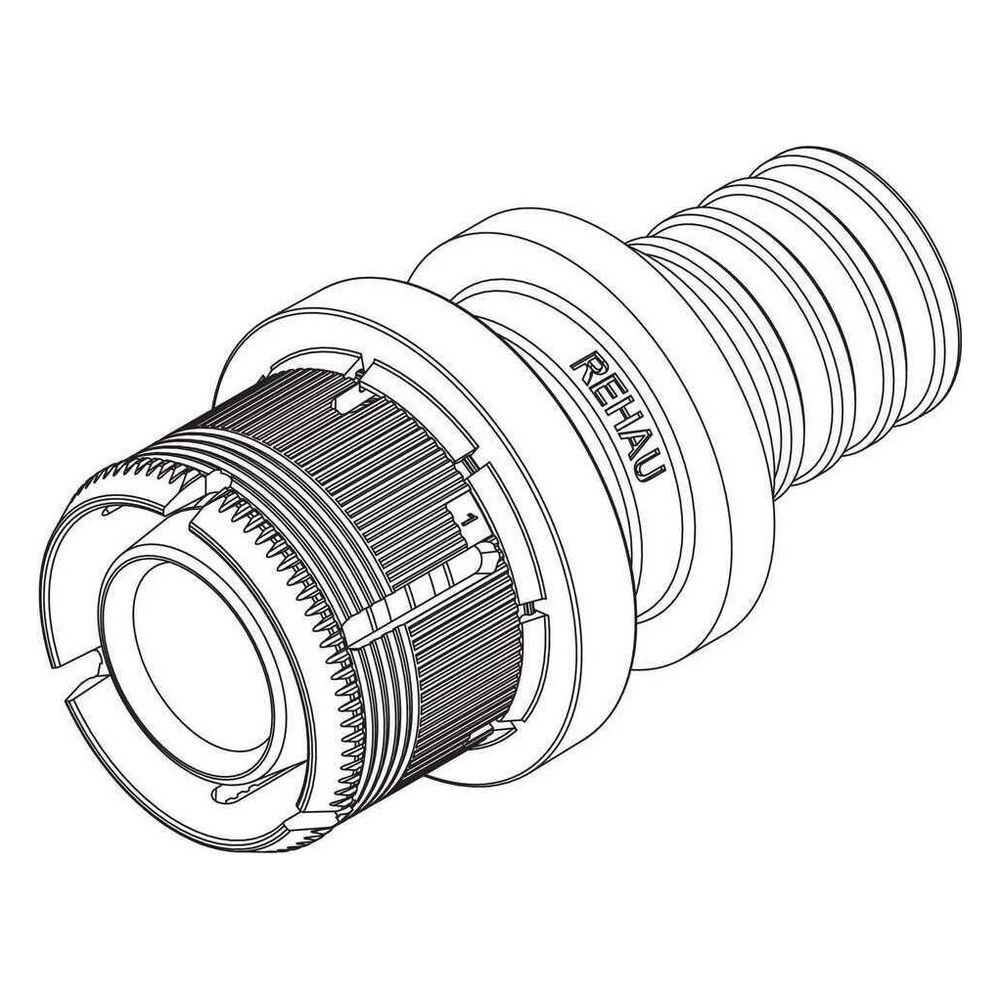 Rehau Übergangskupplung Fastloc / Rautitan 20 - 20... REHAU-13707511001 4067936345748 (Abb. 5)