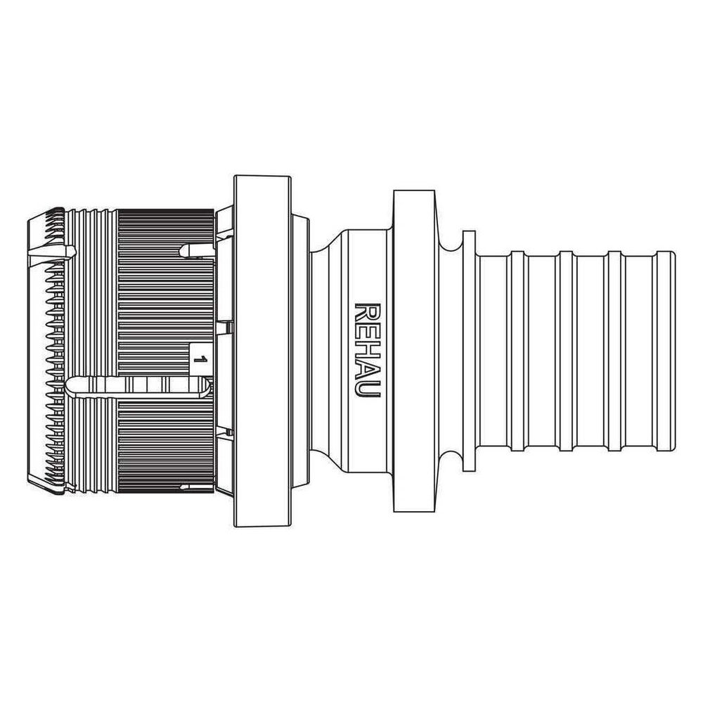 Rehau Übergangskupplung Fastloc / Rautitan 20 - 20... REHAU-13707511001 4067936345748 (Abb. 6)