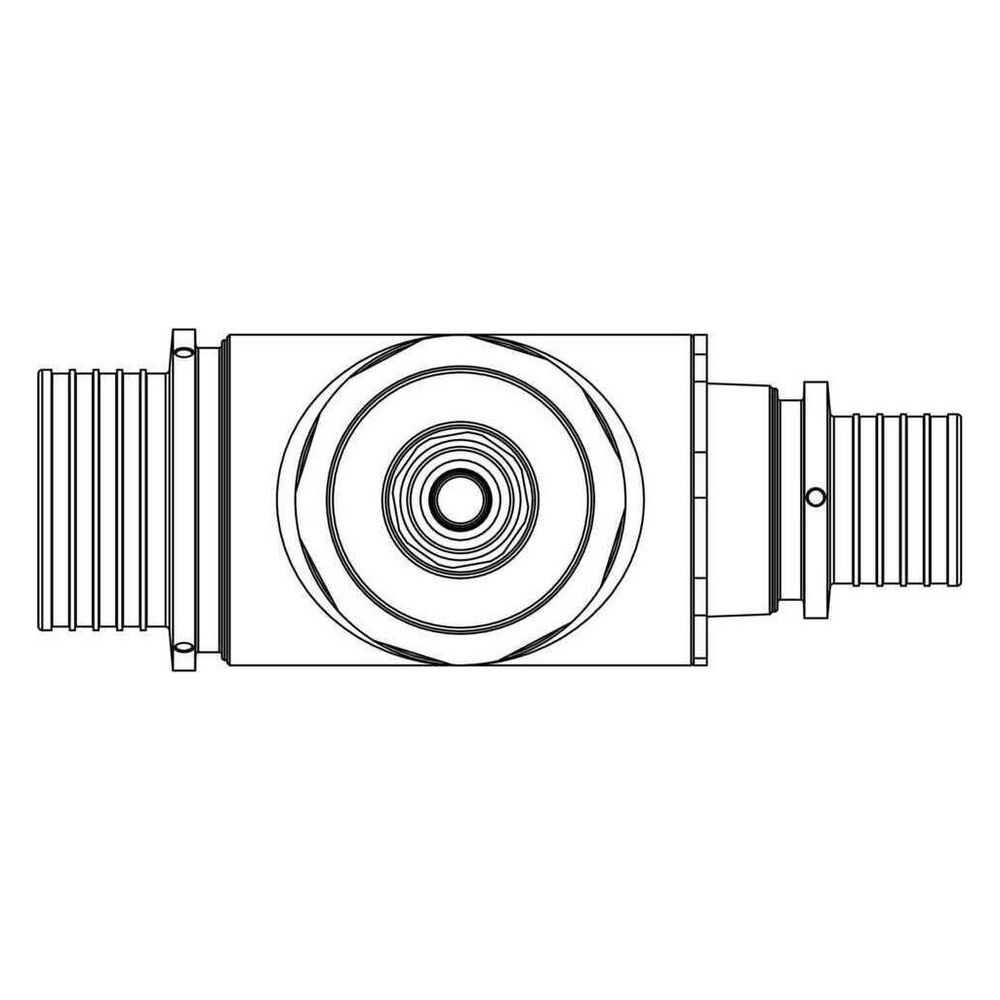 Rehau Modulares T-Stück SDR 11 LX, 75x75x63mm, Messing... REHAU-16862221029 4064299228183 (Abb. 2)