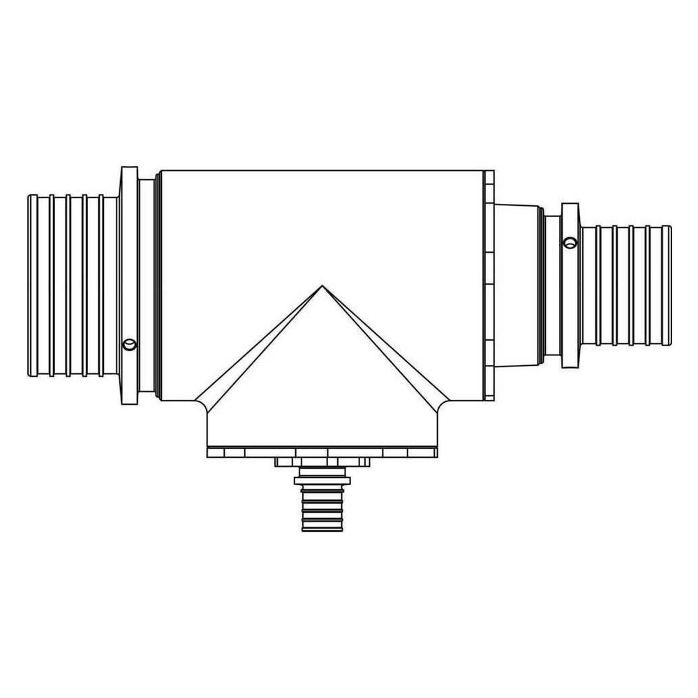 Rehau Modulares T-Stück SDR 11 LX, 75x75x63mm, Messing... REHAU-16862221029 4064299228183 (Abb. 4)