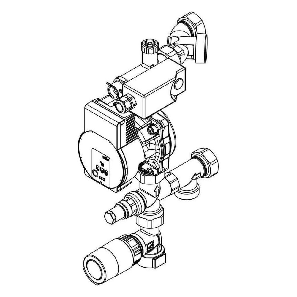 Rehau Regelset flex 0-10V, mit Stellantrieb... REHAU-13185201001 4064299220163 (Abb. 2)