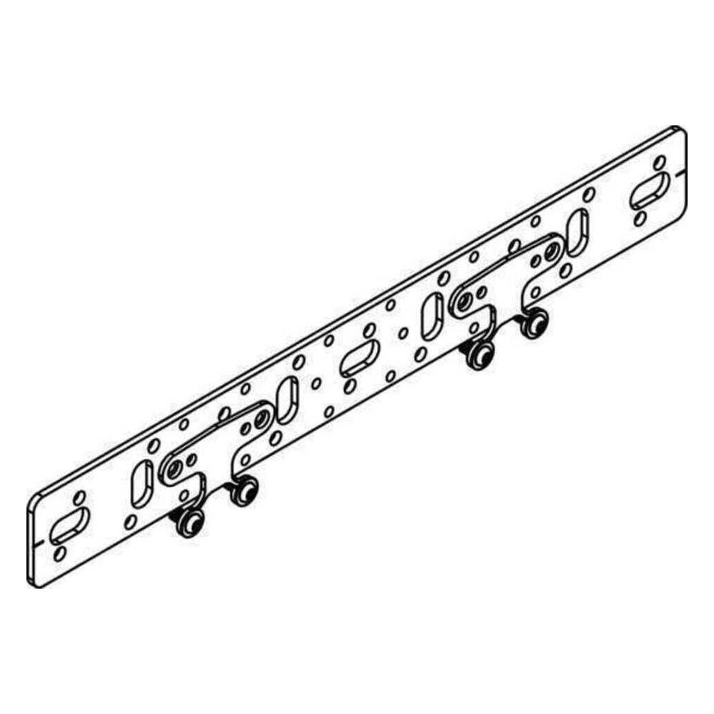 Rehau Halter 75/150, für Doppelanschluss, inkl. 2 EPDM-Dämmscheiben und 4 Schrauben ... REHAU-11055361008 4007360629410 (Abb. 2)