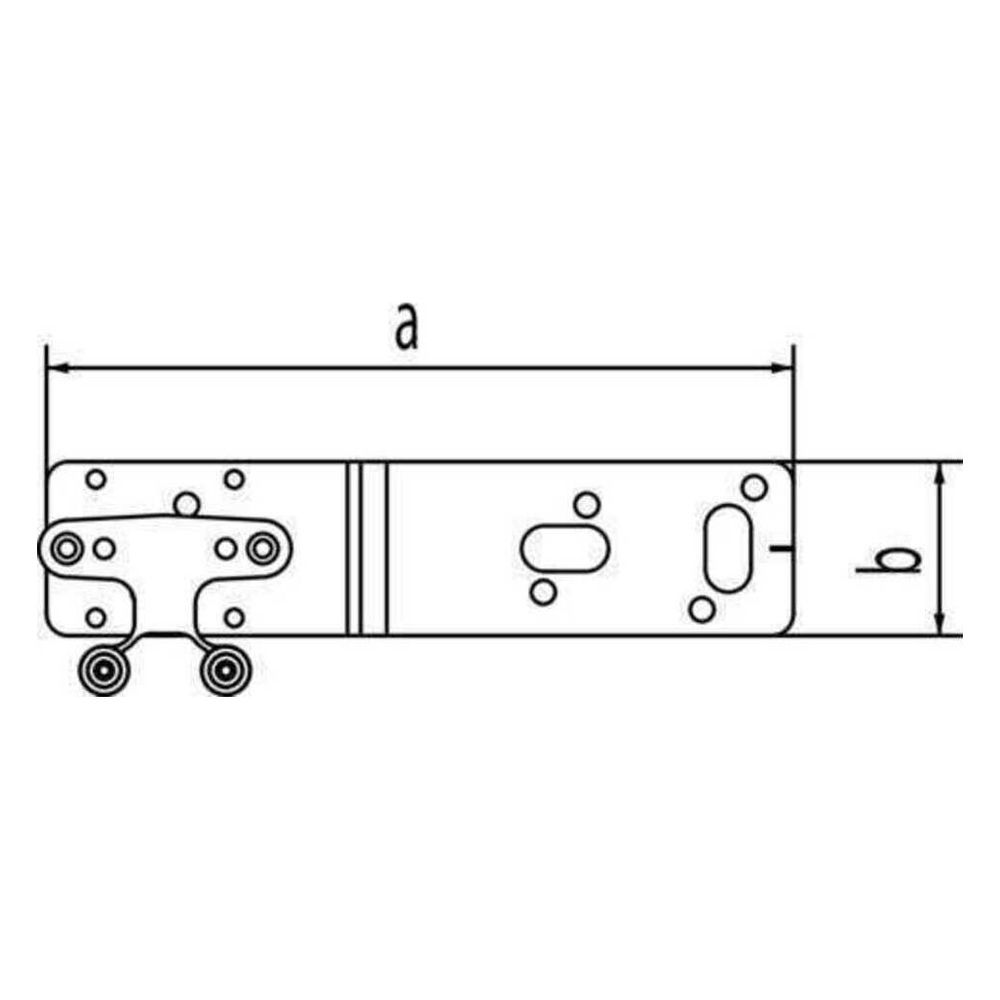 Rehau Halter Z 30, für Einzelanschluss, inkl. EPDM-Dämmscheibe und 2 Schrauben M5... REHAU-11055321008 4007360628574 (Abb. 3)