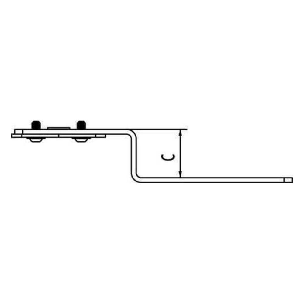Rehau Halter Z 30, für Einzelanschluss, inkl. EPDM-Dämmscheibe und 2 Schrauben M5... REHAU-11055321008 4007360628574 (Abb. 4)