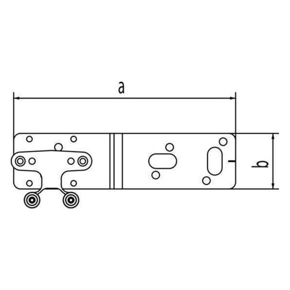 Rehau Halter Z 42, für Einzelanschluss, inkl. EPDM-Dämmscheibe und 2 Schrauben M5... REHAU-11055331008 4007360628581 (Abb. 3)