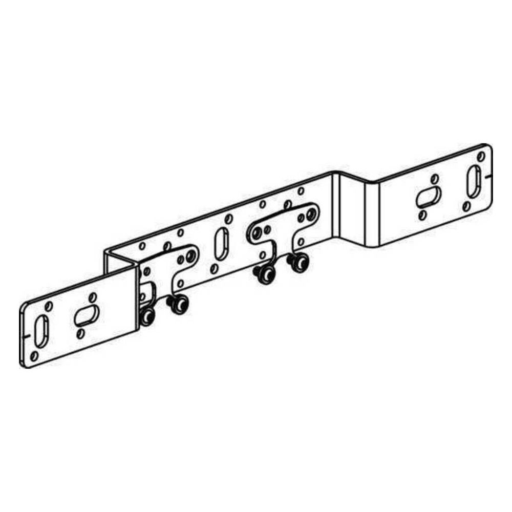 Rehau Halter O 100, für Doppelanschlussm, inkl. 2 EPDM-Dämmscheiben und 4 Schrauben ... REHAU-11055311008 4007360628567 (Abb. 2)