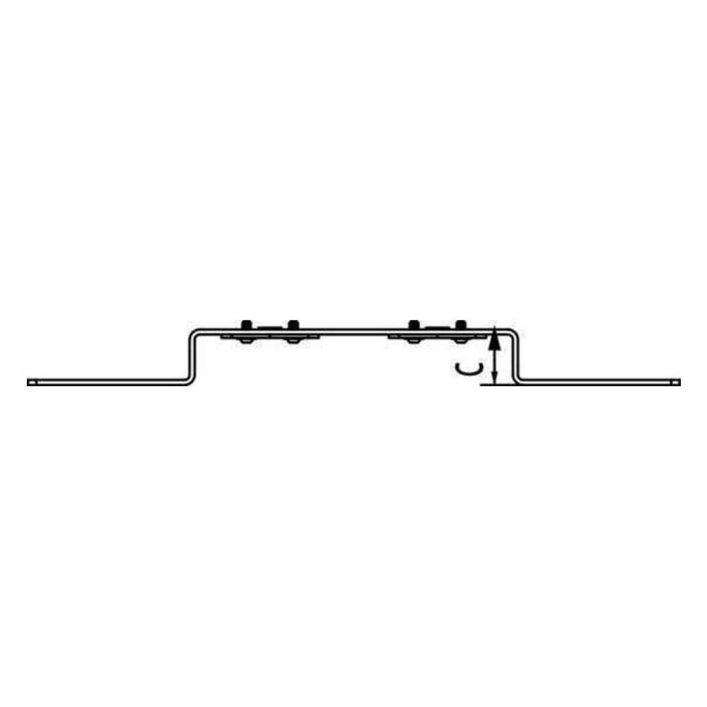 Rehau Halter O 100, für Doppelanschlussm, inkl. 2 EPDM-Dämmscheiben und 4 Schrauben ... REHAU-11055311008 4007360628567 (Abb. 4)