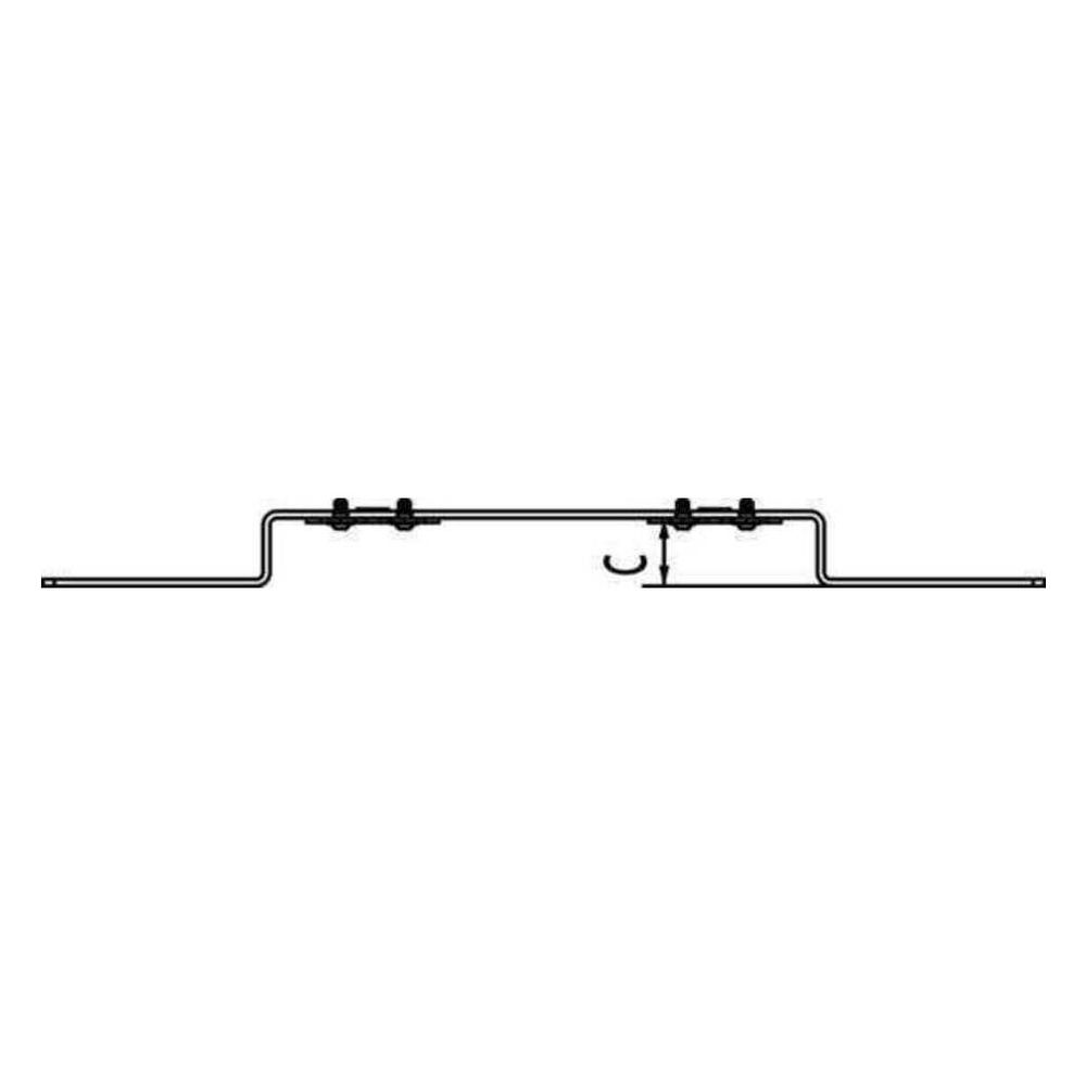 Rehau Halter O 75/150, für Doppelanschluss, inkl. 2 EPDM-Dämmscheiben und 4 Schraube... REHAU-11055291008 4007360628550 (Abb. 4)
