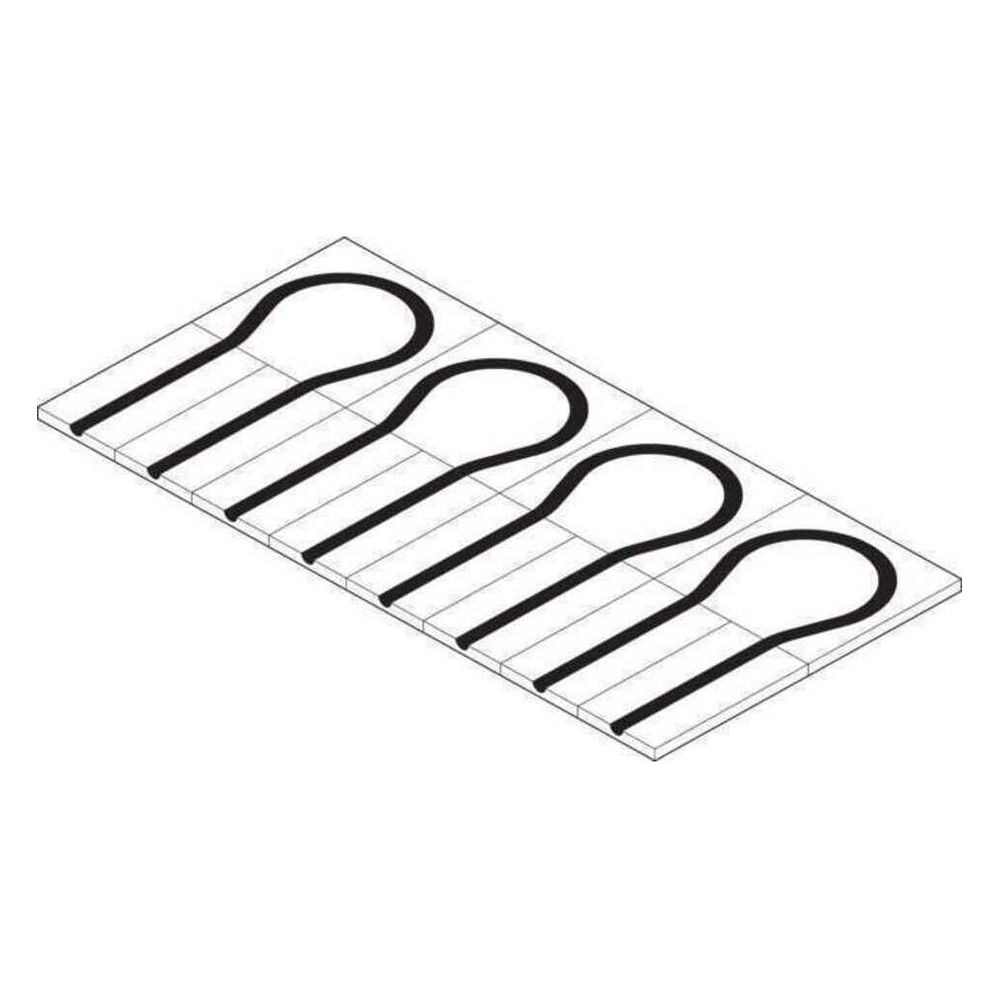 Rehau Umlenkplatte Verlegeabstand 12,5cm, EPS 035 DEO dh... REHAU-13208271001 4007360630133 (Abb. 2)