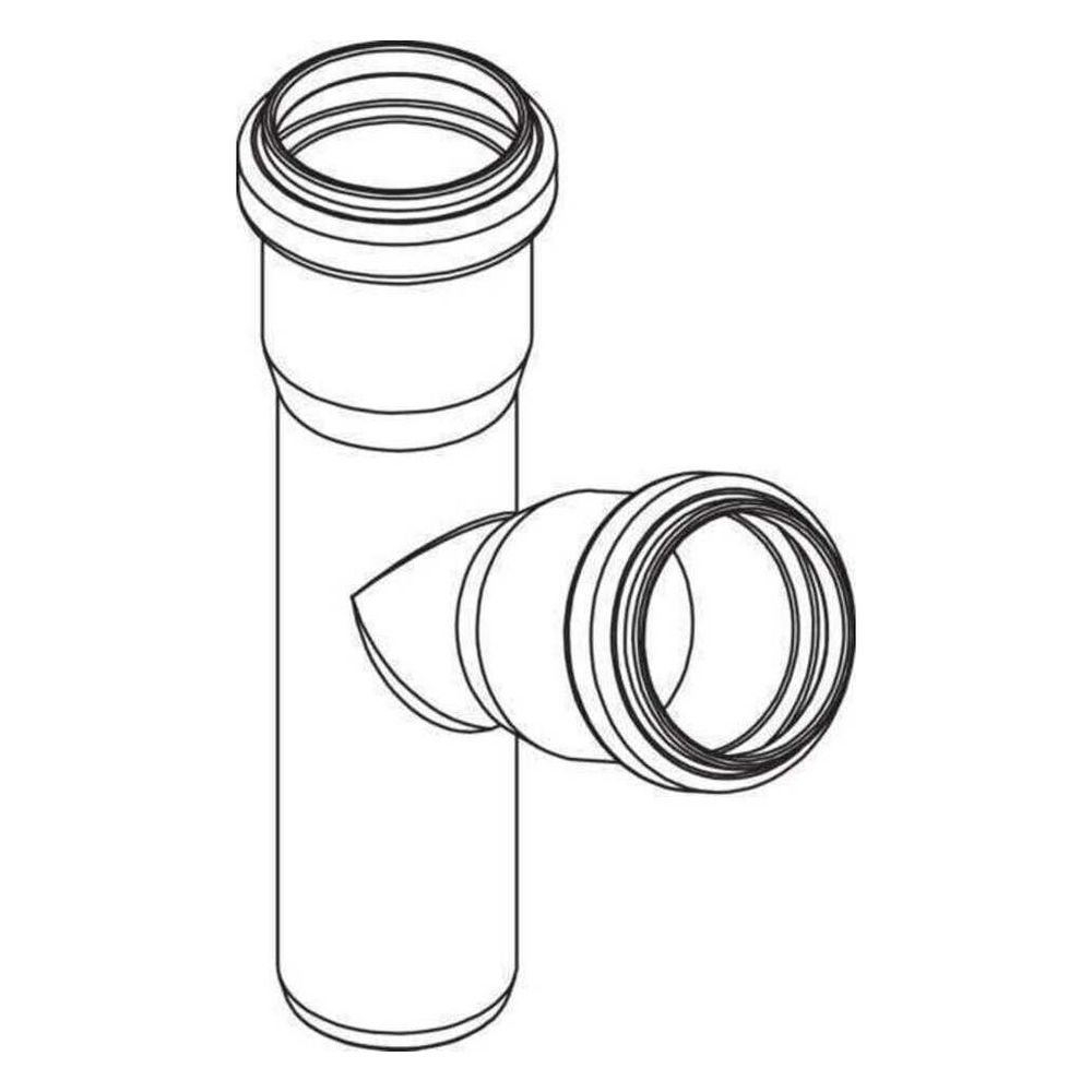 Rehau Raupiano Plus Einfachabzweig DN 32/32, 87 Grad... REHAU-11326231001 4059757976447 (Abb. 2)