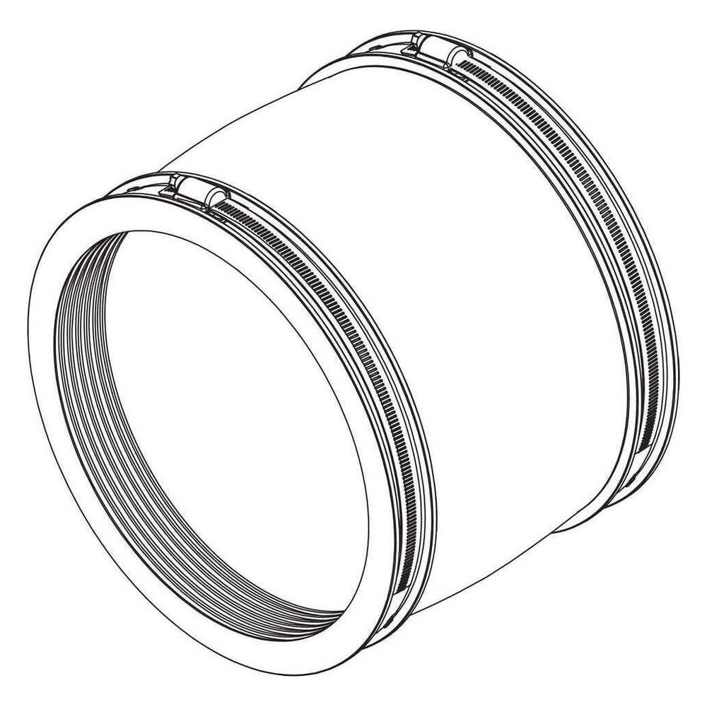 Rehau Raupiano Plus Anschlussstück an Metallrohre und Fremdwerkstoffe DN 100-115... REHAU-11239141001 4007360388485 (Abb. 2)