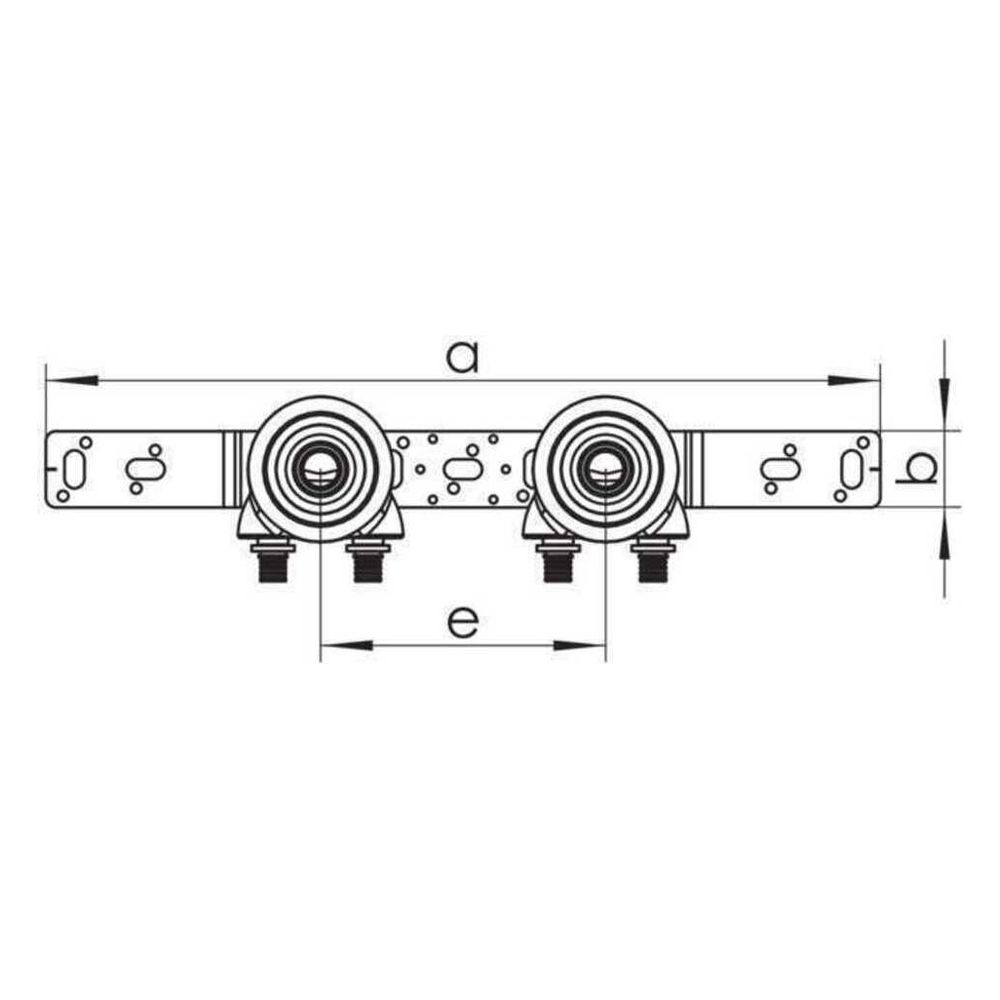 Rehau Montageeinheit Rautitan RXplus für Unterputzinstallation, Doppel-Wandwinkel 16... REHAU-14564091001 4061264398230 (Abb. 3)