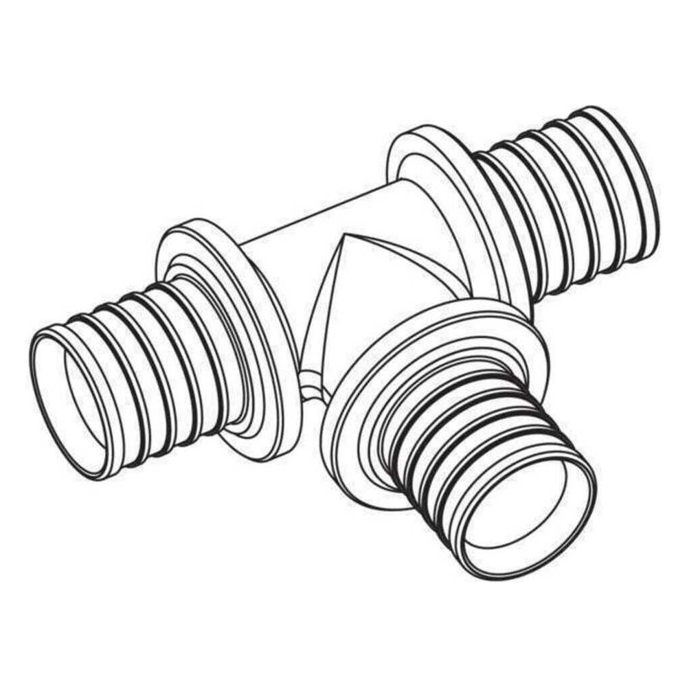 Rehau T-Stück Rautitan RXplus stabil 63x63x63mm... REHAU-14600141001 4062178676018 (Abb. 2)