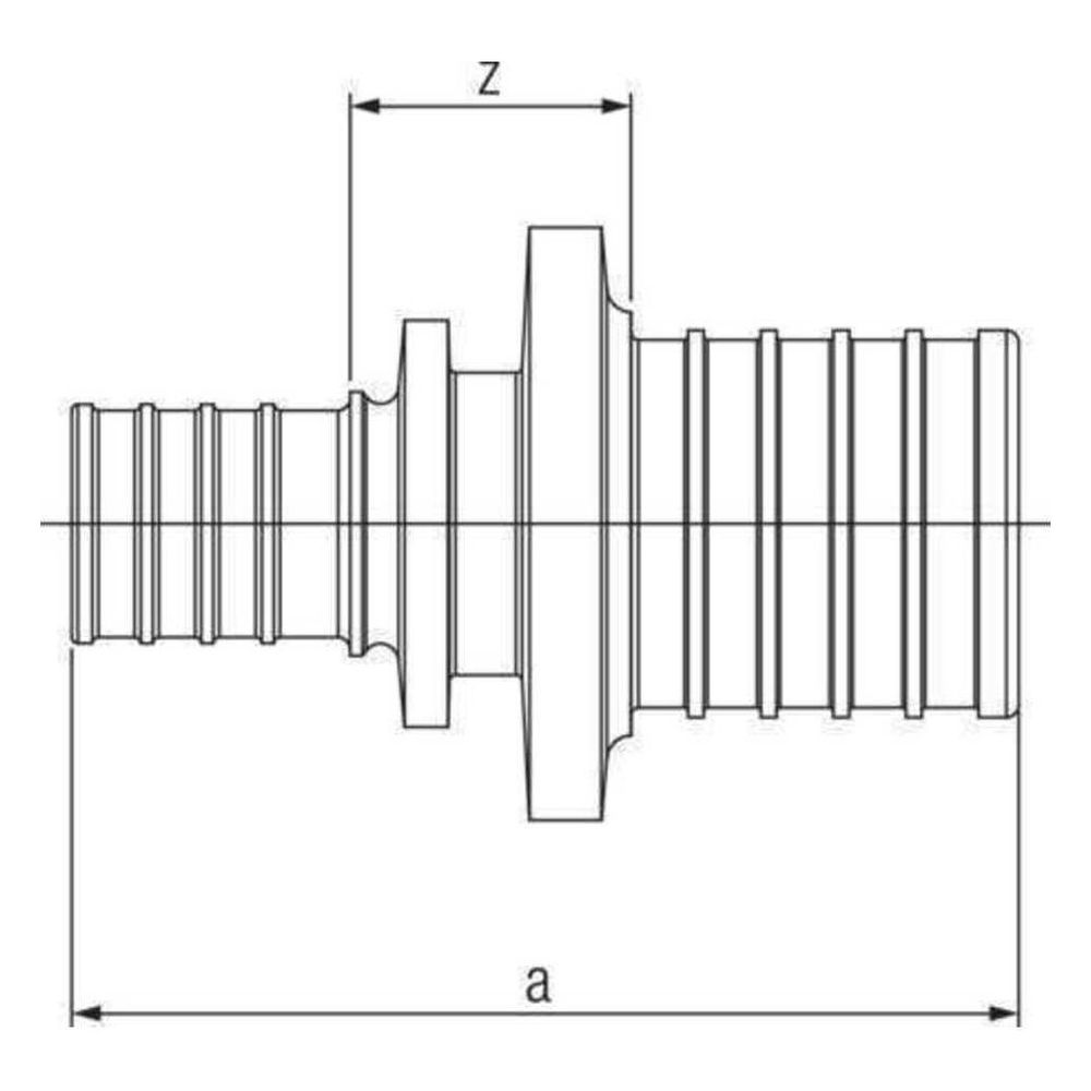 Rehau Kupplung Rautitan RXplus stabil 63x50mm... REHAU-14600551001 4062178755577 (Abb. 3)