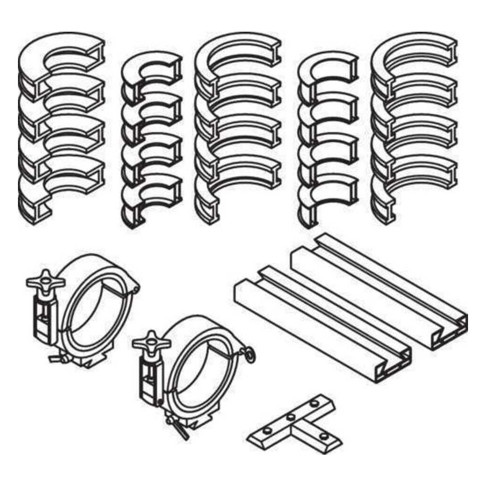 Rehau Universalrohrhalteklemme für Abmessung 63-180mm... REHAU-12254451001 4007360303440 (Abb. 2)